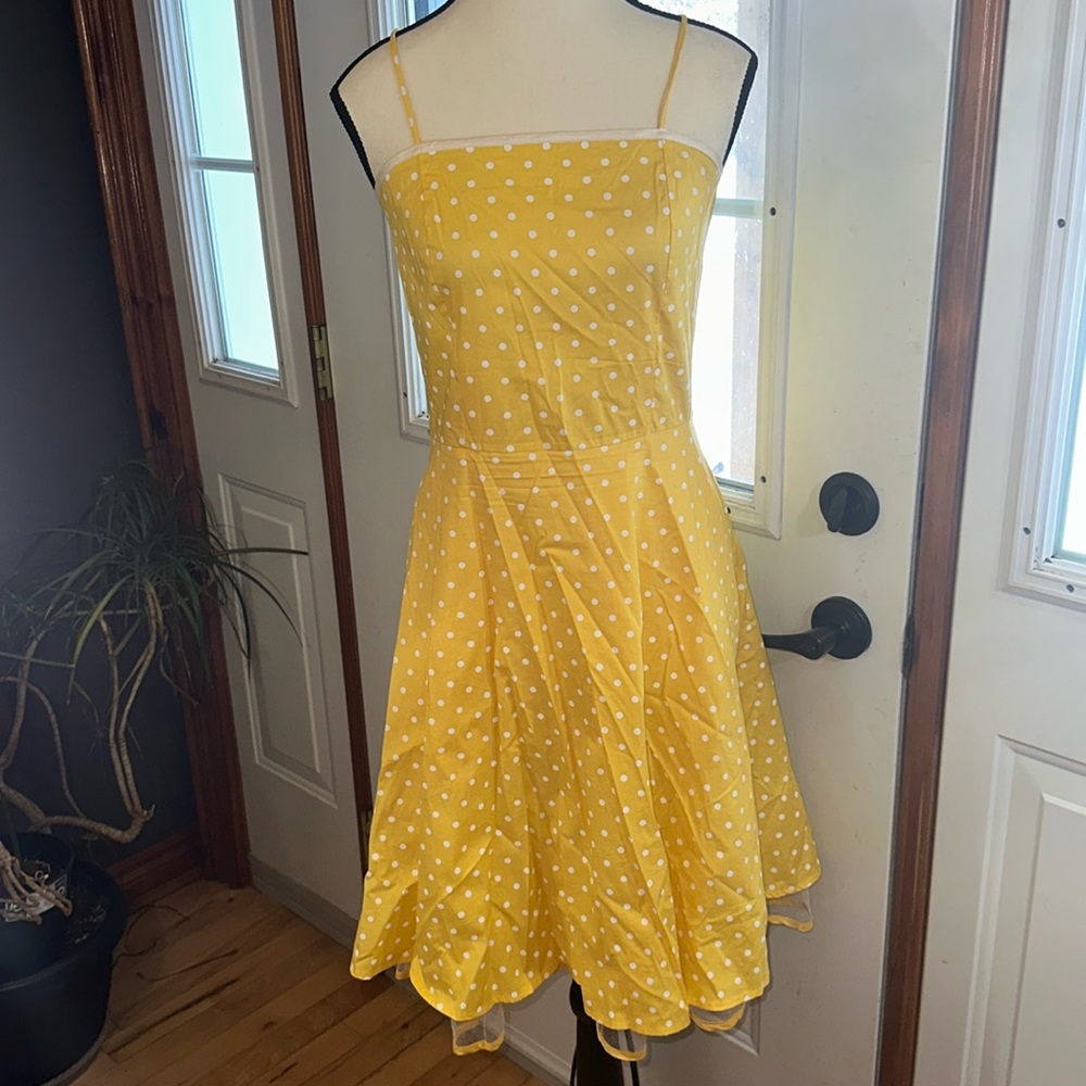 Yabes Polka Dot Dress